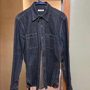 Gustin denim work shirt